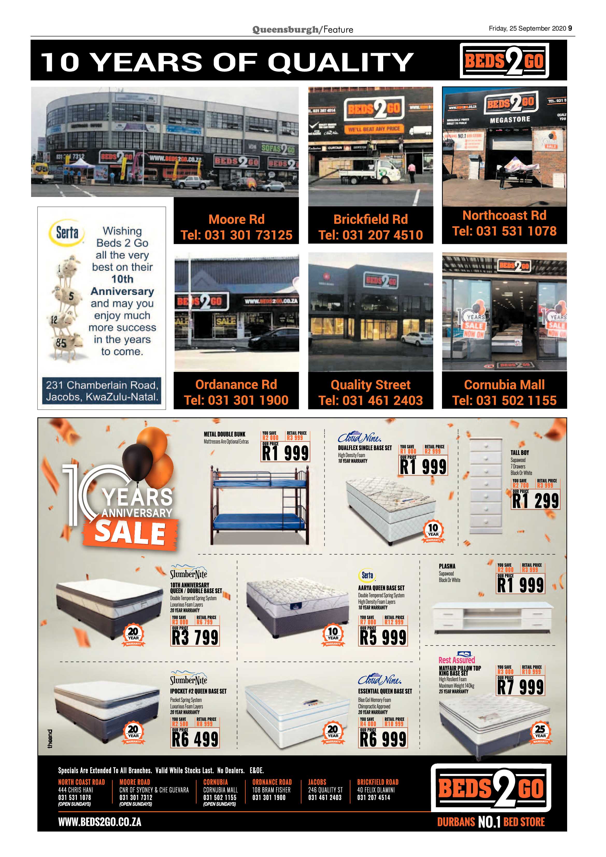 Queensburgh News 25 September 2020 page 9