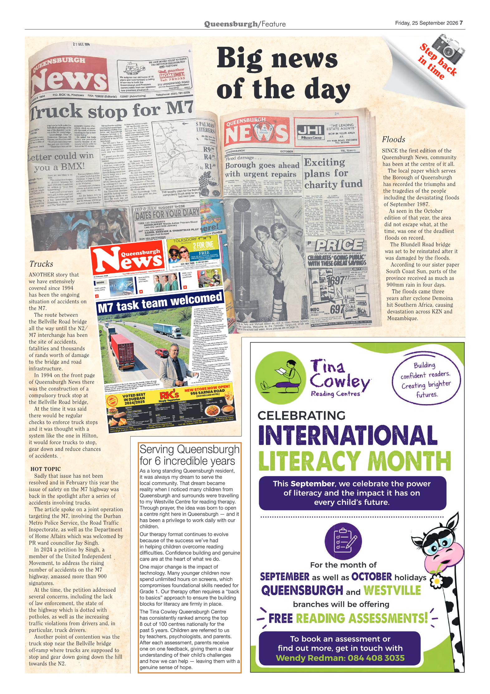 Queensburgh News 25 September 2026 page 7