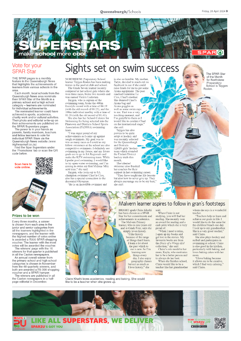 Queensburgh News 26 April 2024 page 9