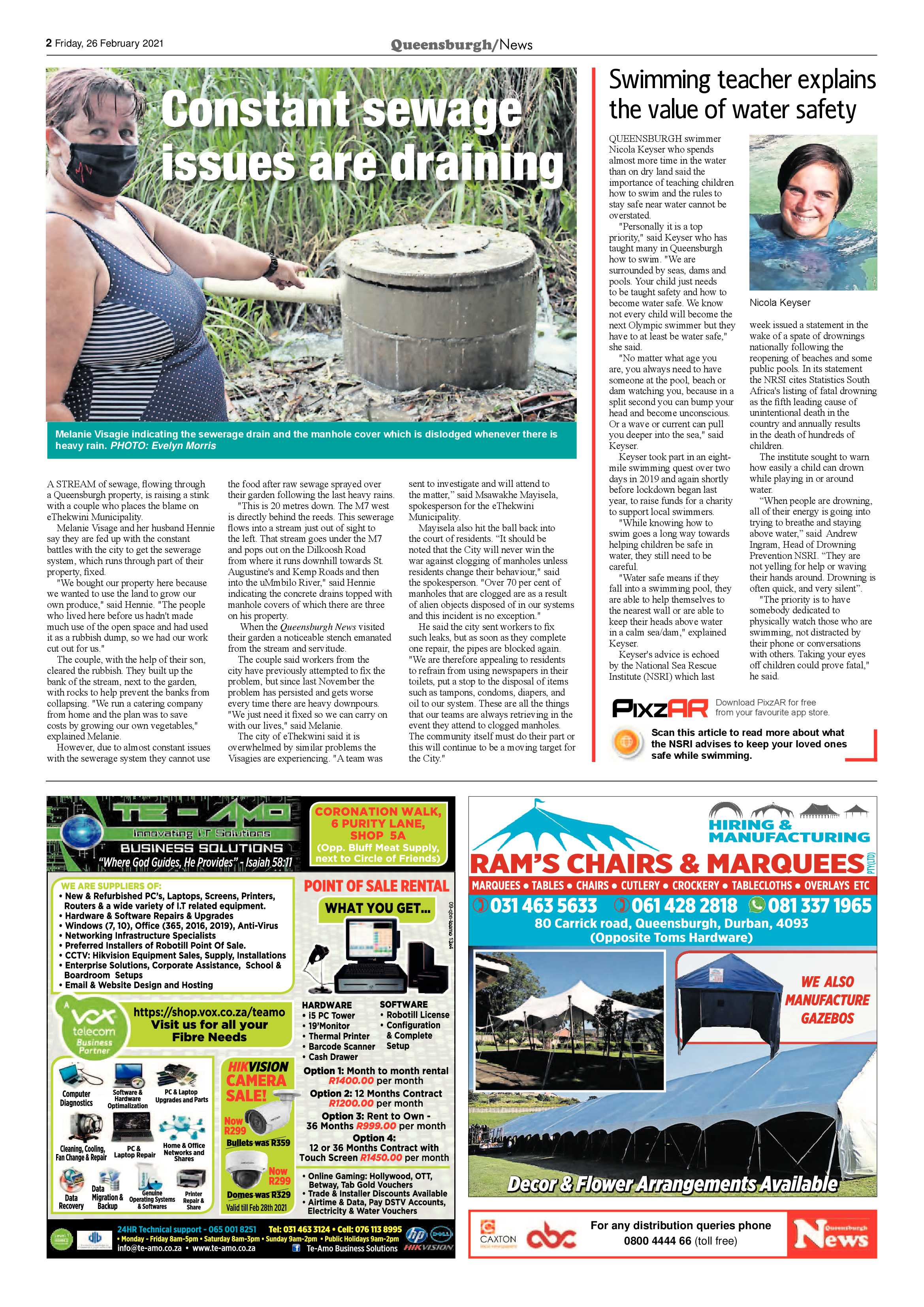 Queensburgh News 26 February 2021 page 2