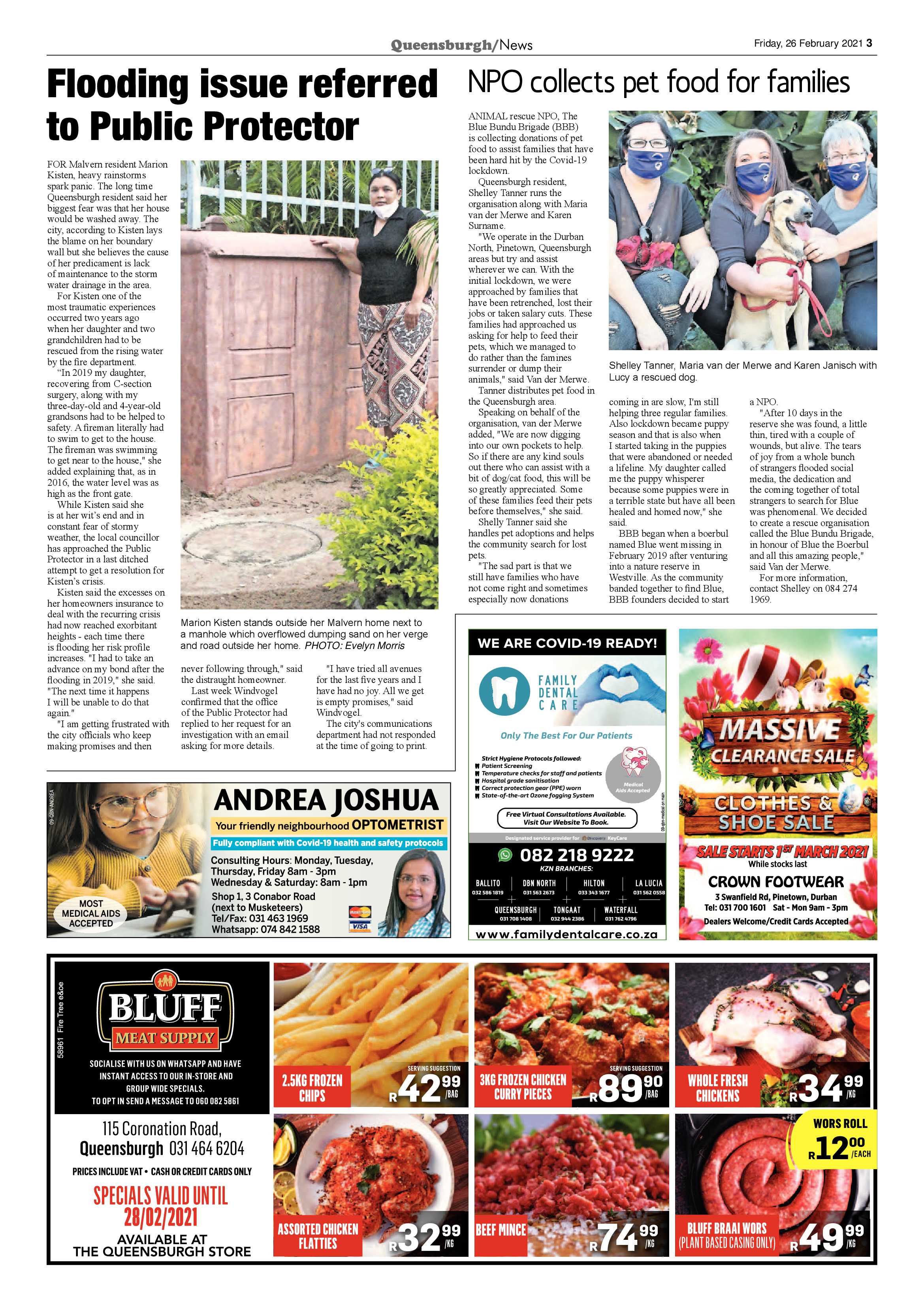 Queensburgh News 26 February 2021 page 3