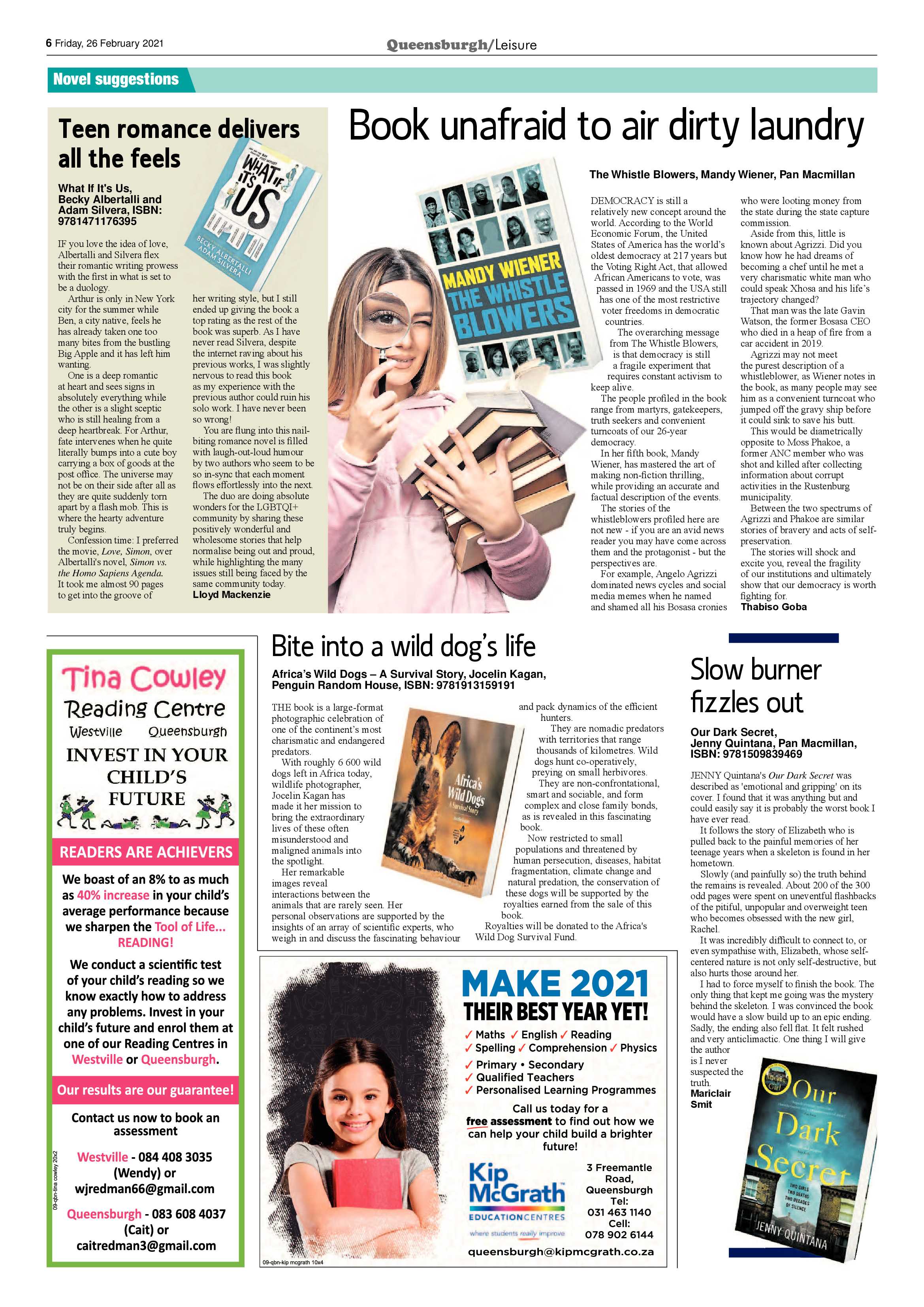 Queensburgh News 26 February 2021 page 6