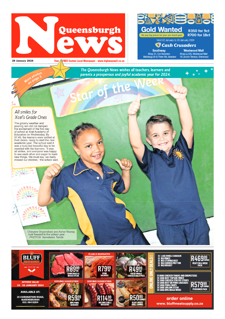 Queensburgh News 26 January 2024 page 1