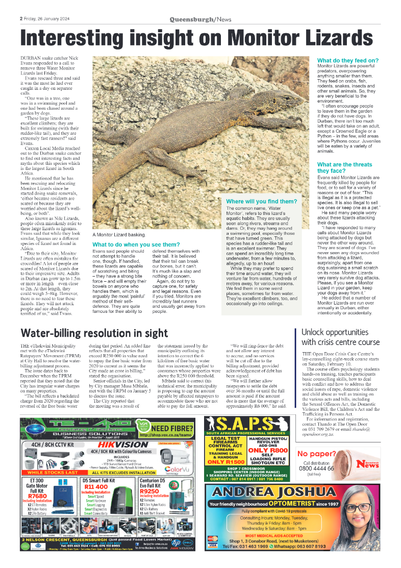 Queensburgh News 26 January 2024 page 2