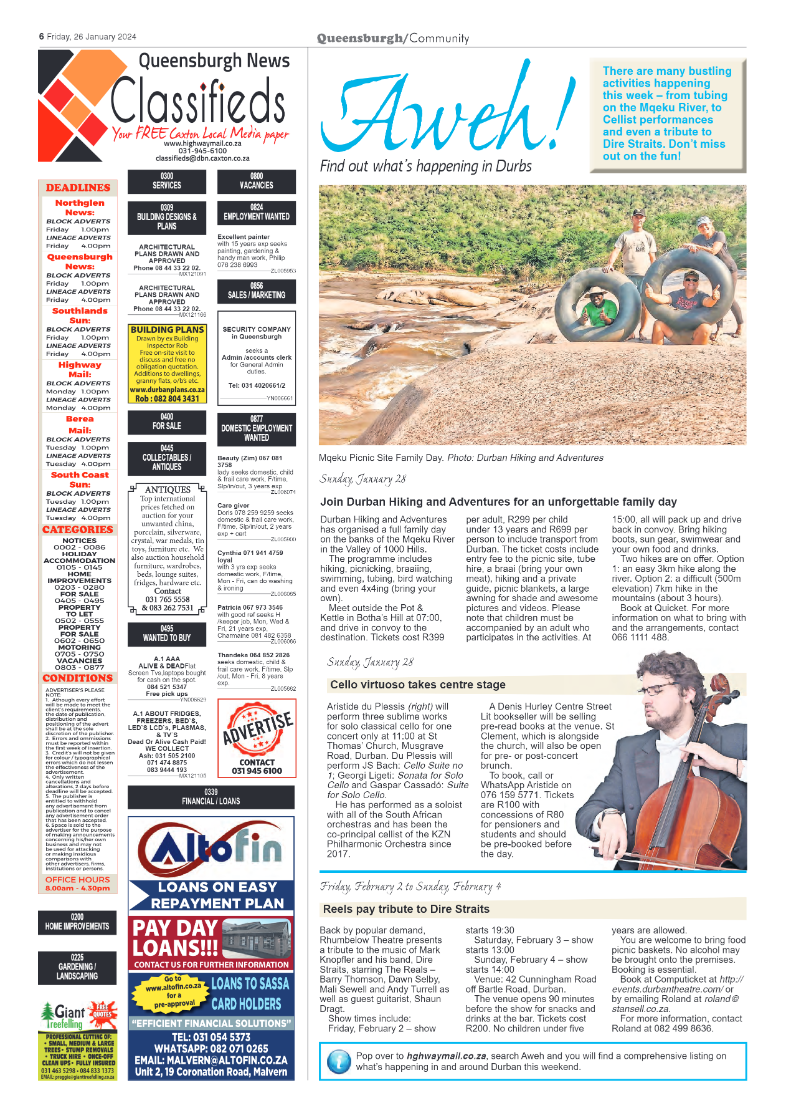 Queensburgh News 26 January 2024 page 6