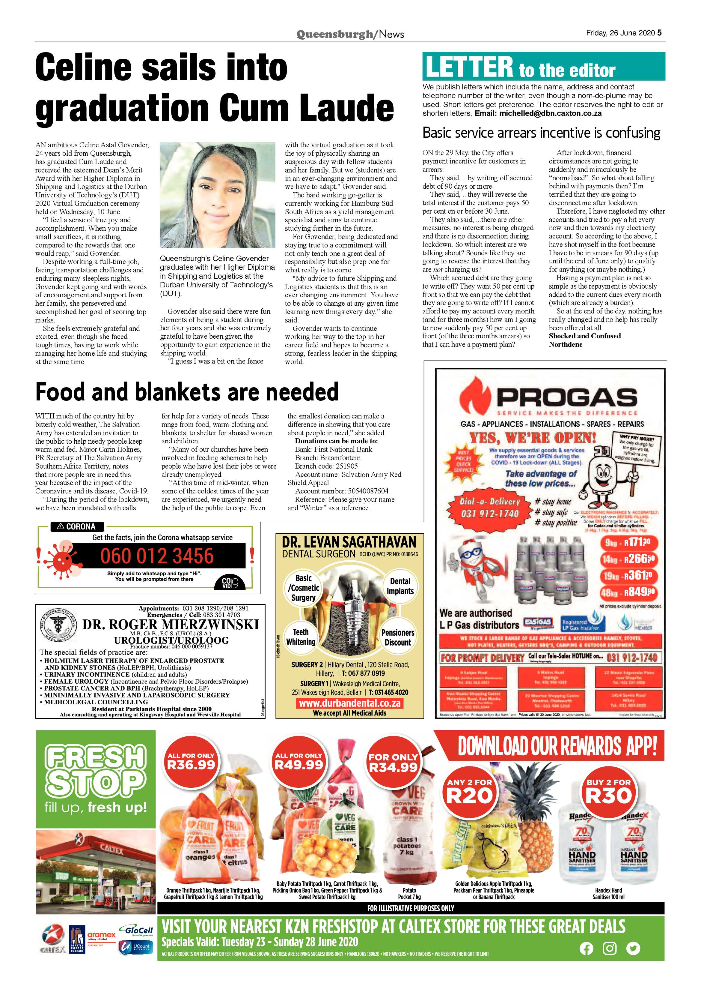 Queensburgh News 26 June 2020 page 5