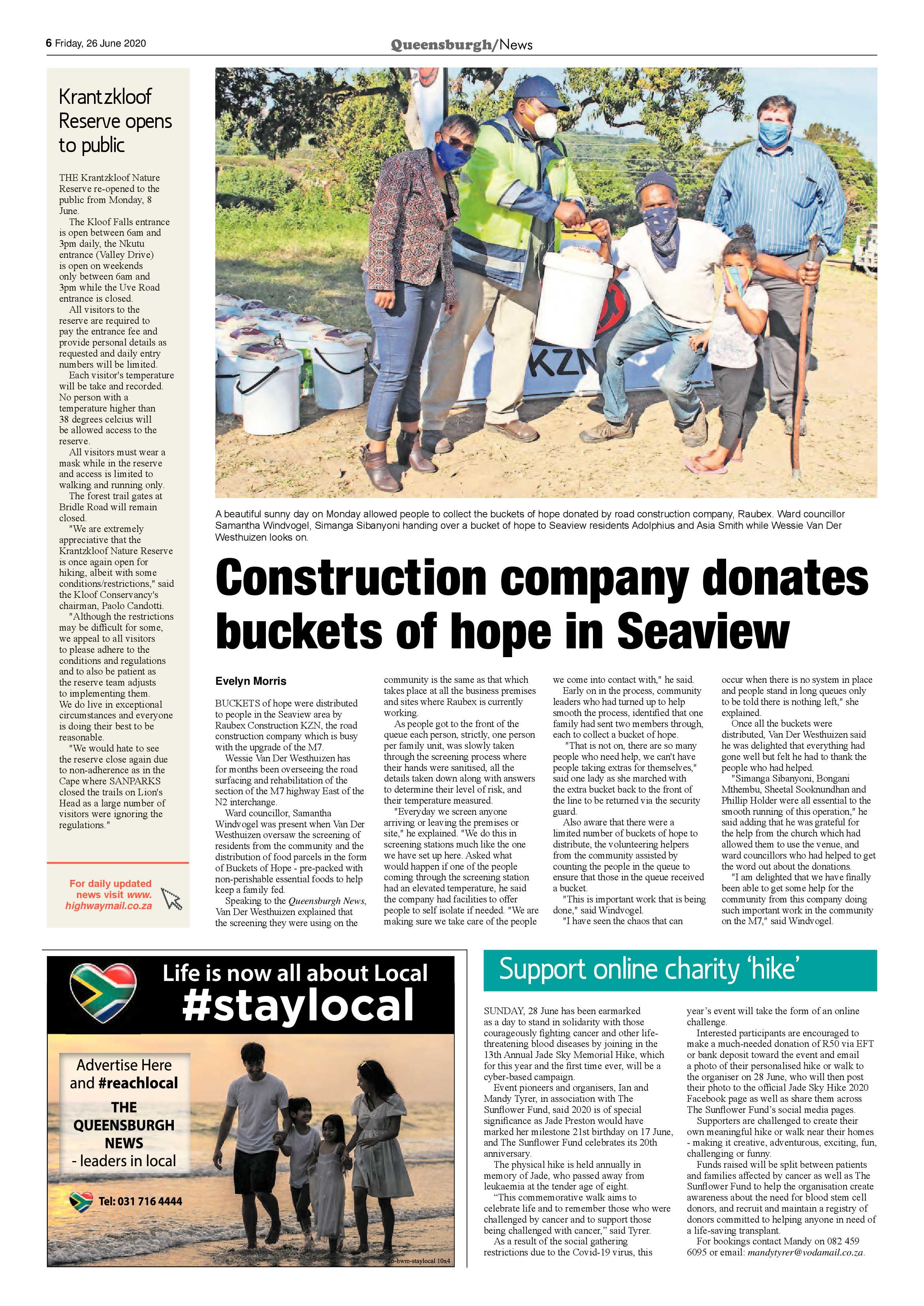 Queensburgh News 26 June 2020 page 6