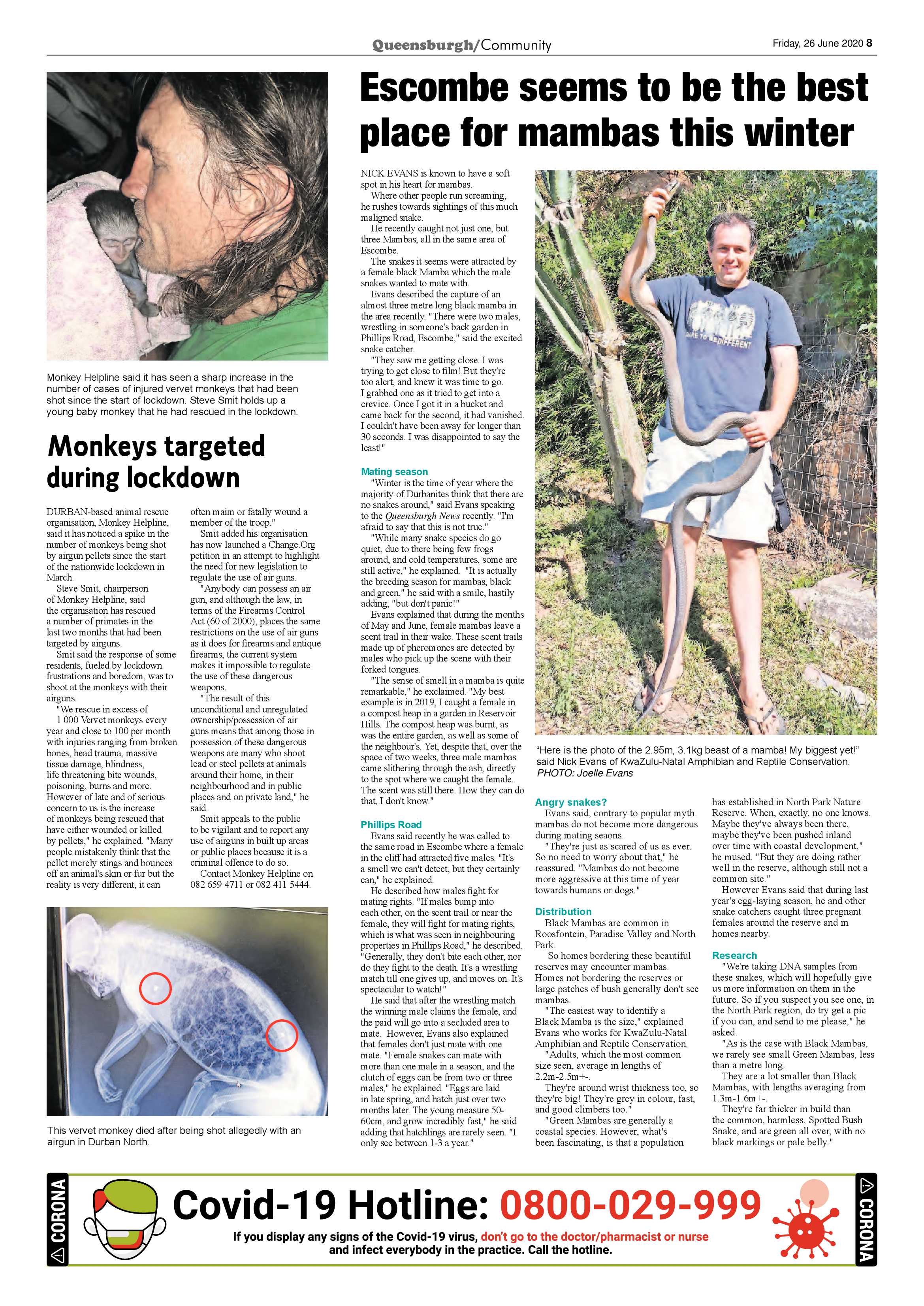 Queensburgh News 26 June 2020 page 8