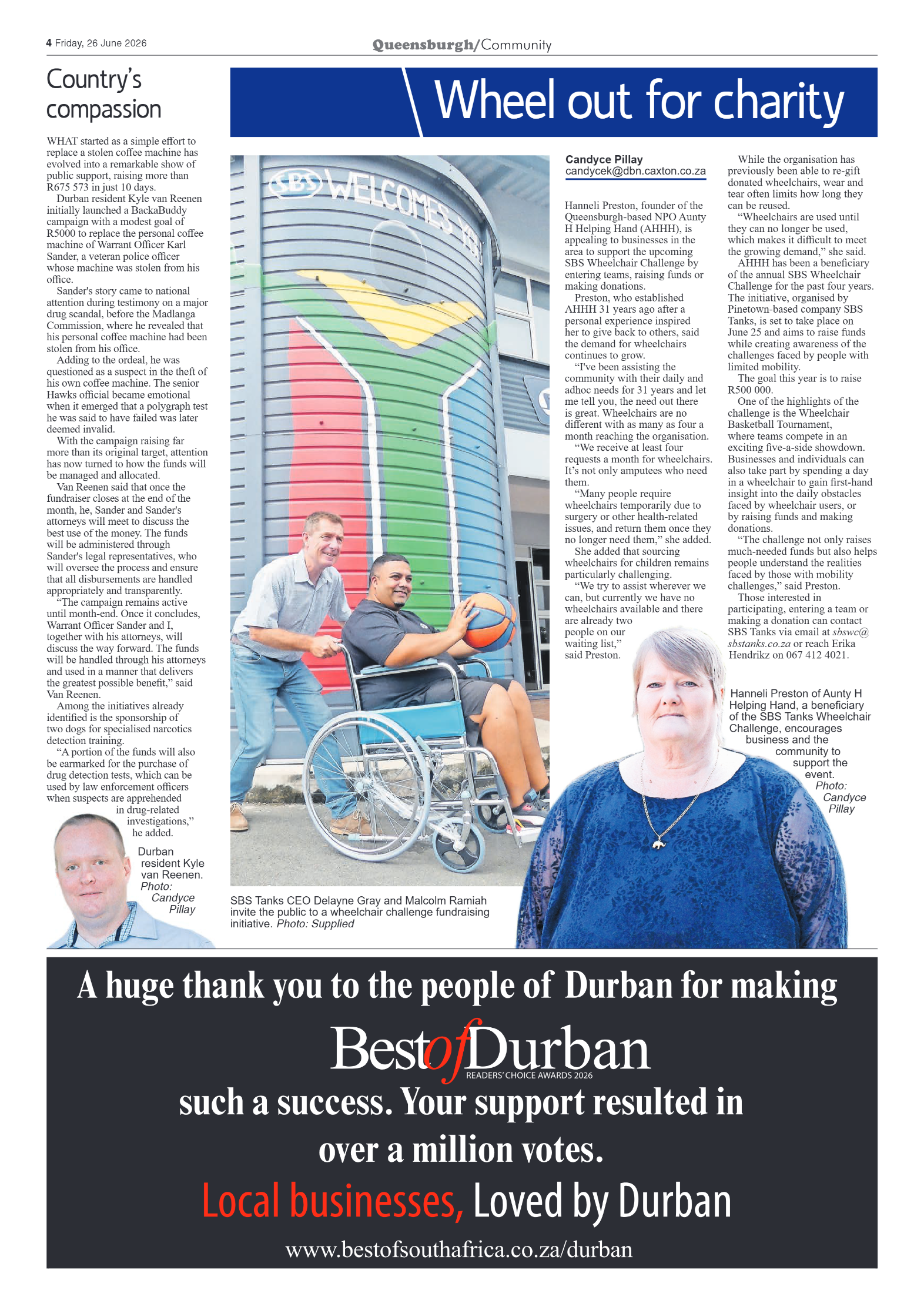 Queensburgh News 26 June 2026 page 4