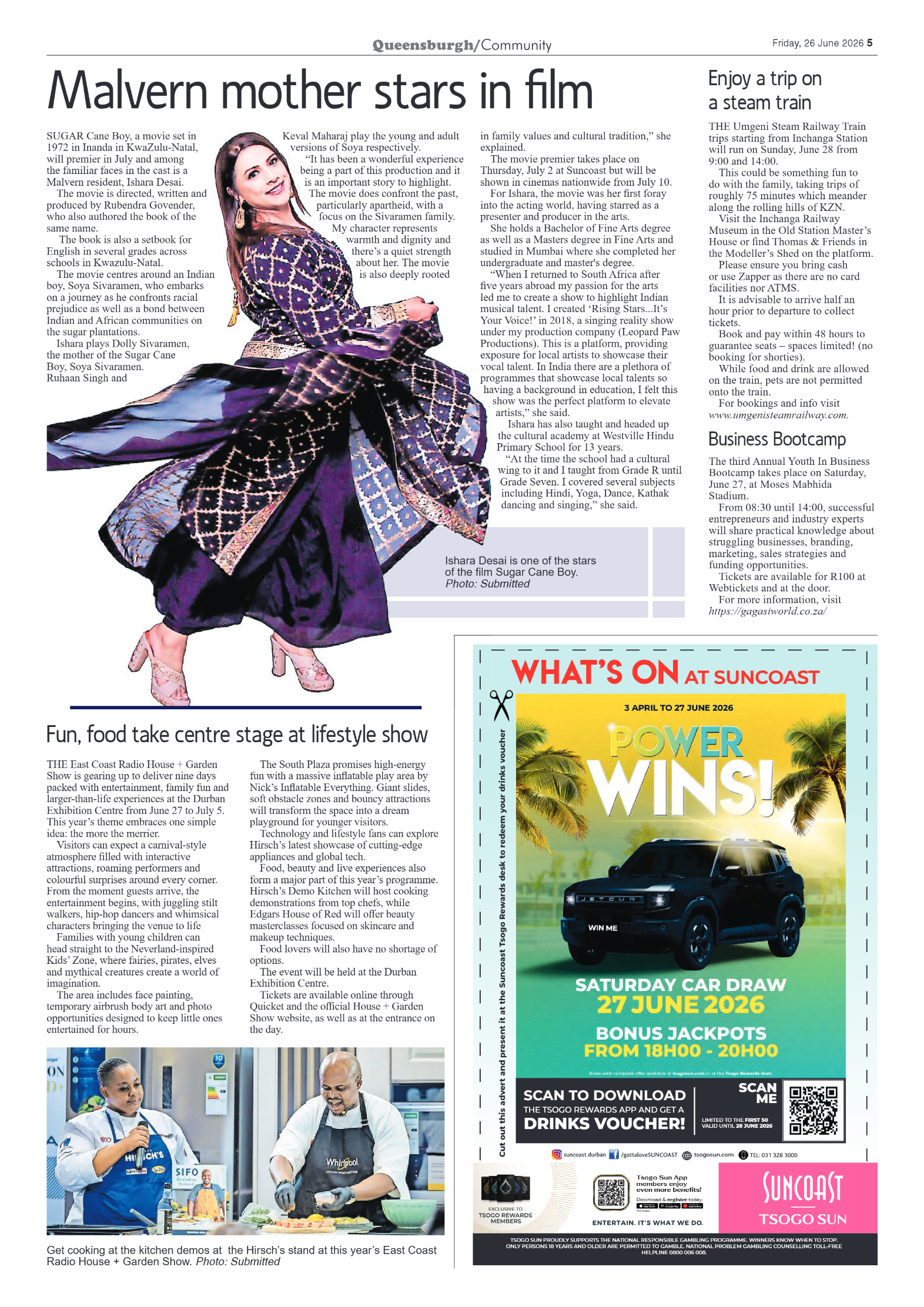 Queensburgh News 26 June 2026 page 5