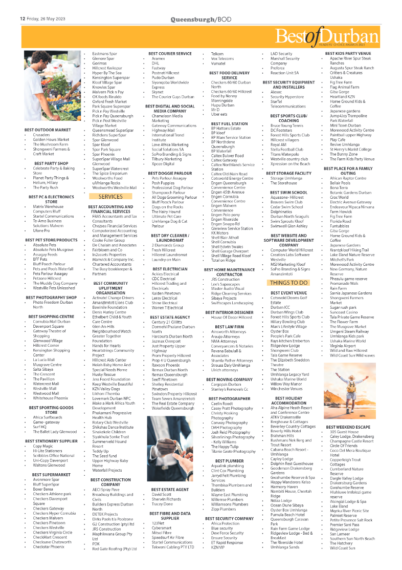 Queensburgh News 26 May 2023 page 12