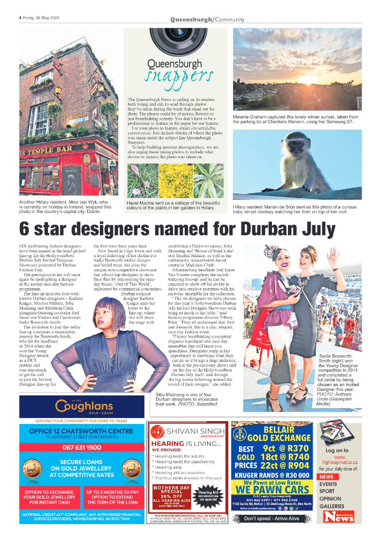 Queensburgh News 26 May 2023 page 4