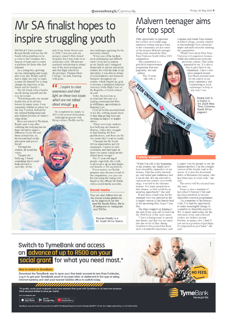 Queensburgh News 26 May 2023 page 5