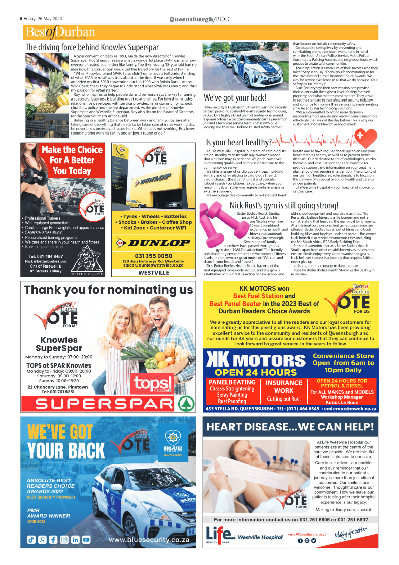 Queensburgh News 26 May 2023 page 8