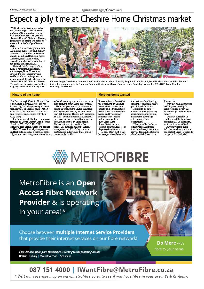 Queensburgh News 26 November 2021 page 8