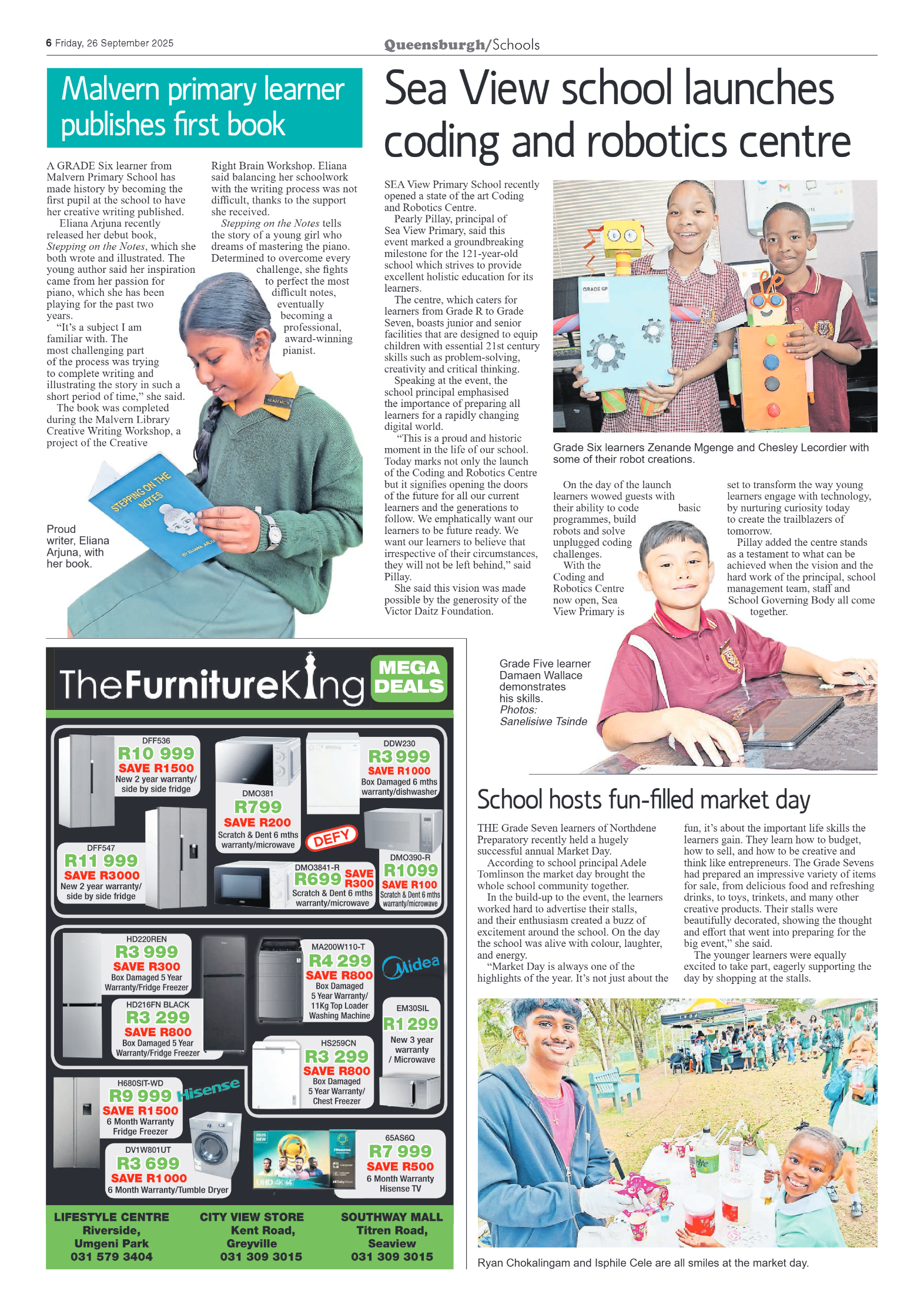 Queensburgh News 26 September 2025 page 6