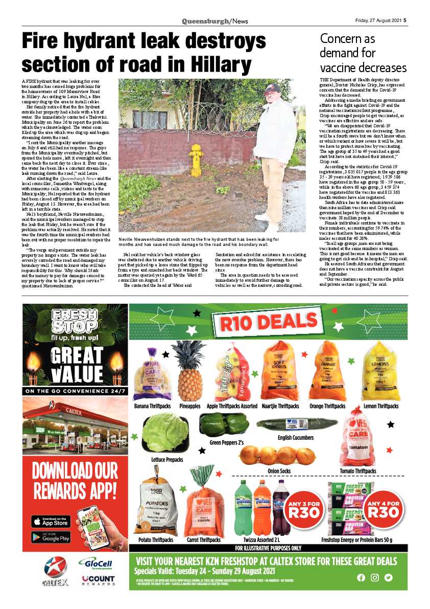 Queensburgh News 27 August 2021 page 5