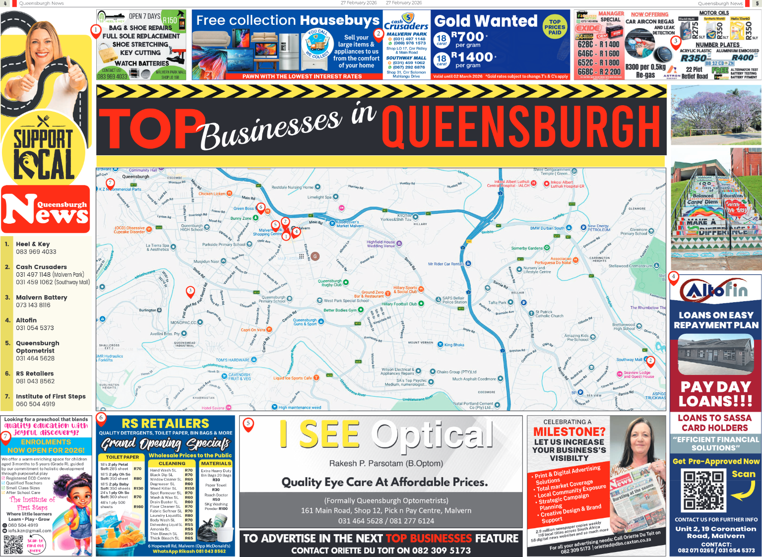 Queensburgh News 27 February 2026 page 4