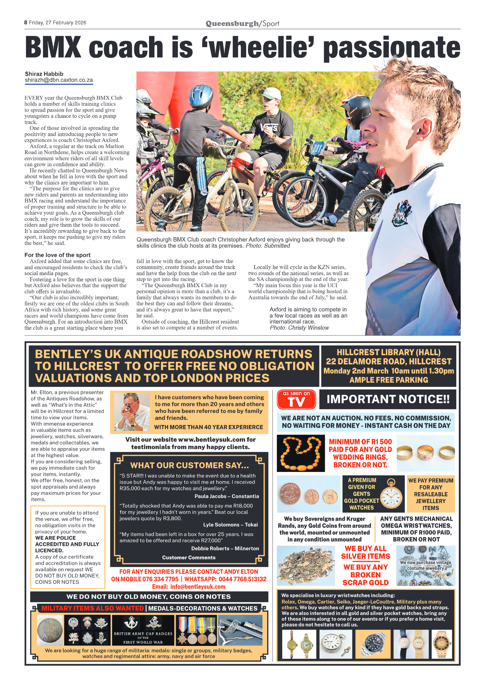 Queensburgh News 27 February 2026 page 7