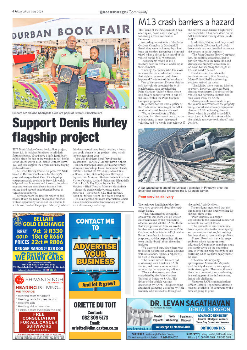 Queensburgh News 27 January 2023 page 4