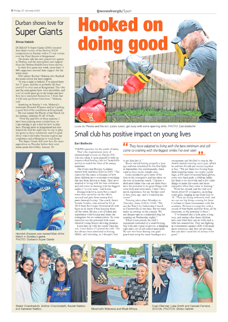 Queensburgh News 27 January 2023 page 8