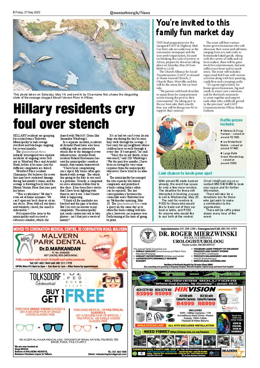 Queensburgh News 27 May 2022 page 2