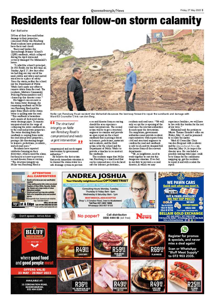 Queensburgh News 27 May 2022 page 3