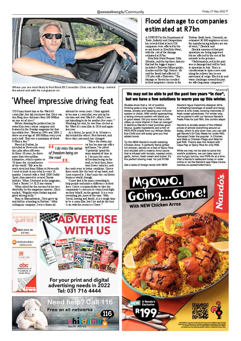 Queensburgh News 27 May 2022 page 7