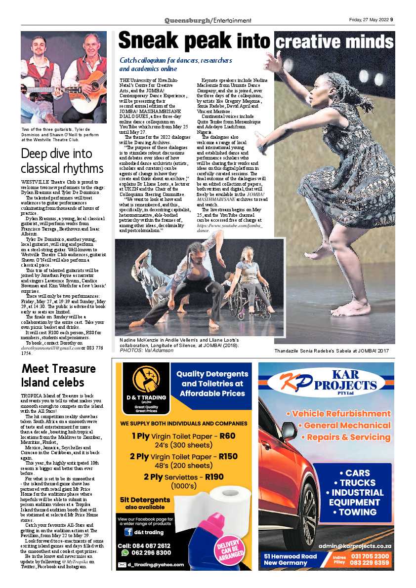 Queensburgh News 27 May 2022 page 9