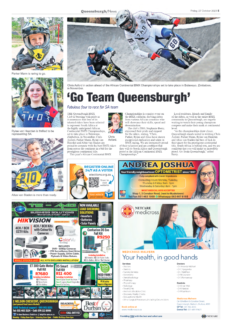 Queensburgh News 27 October 2023 page 5
