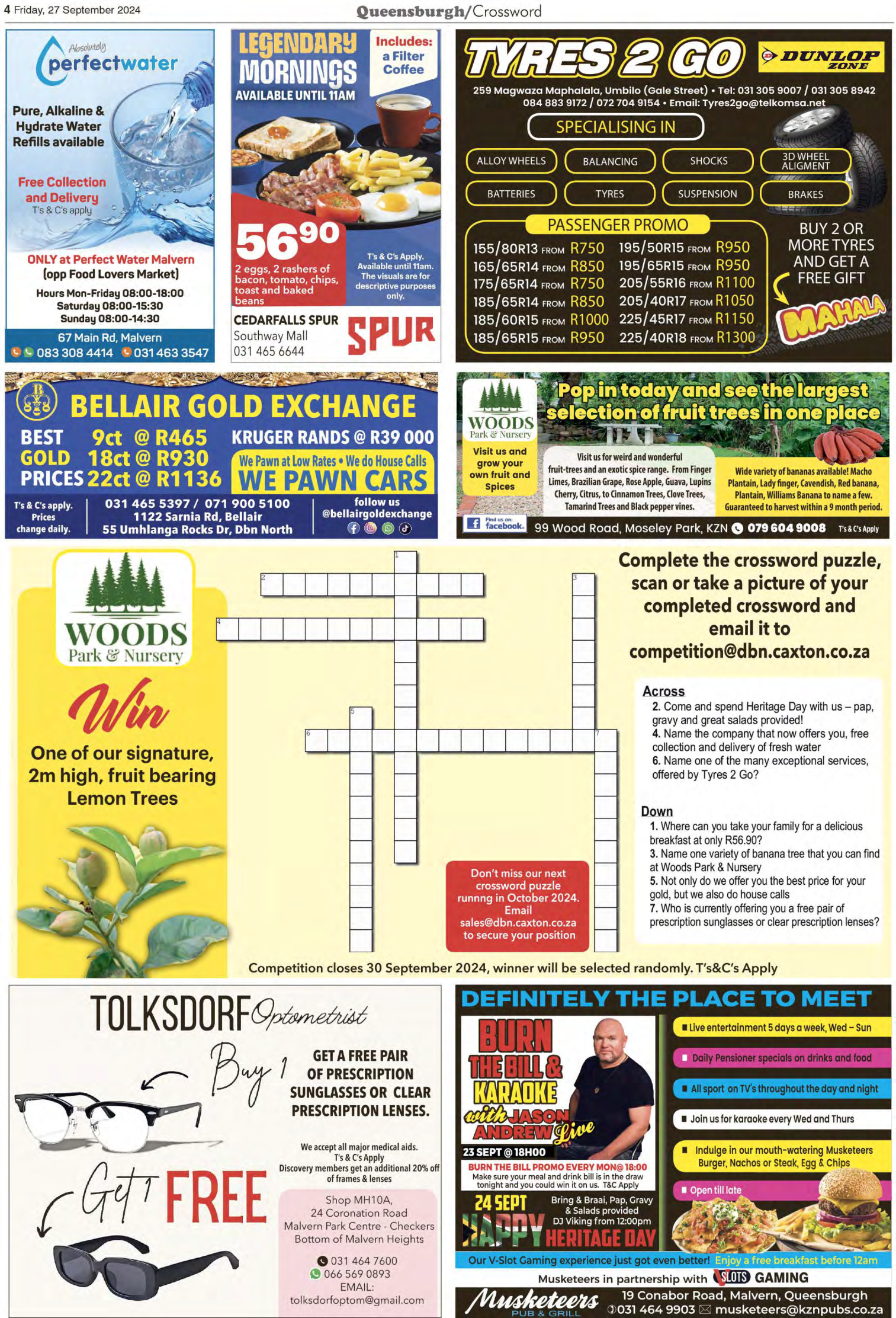 Queensburgh News 27 September 2024 page 4