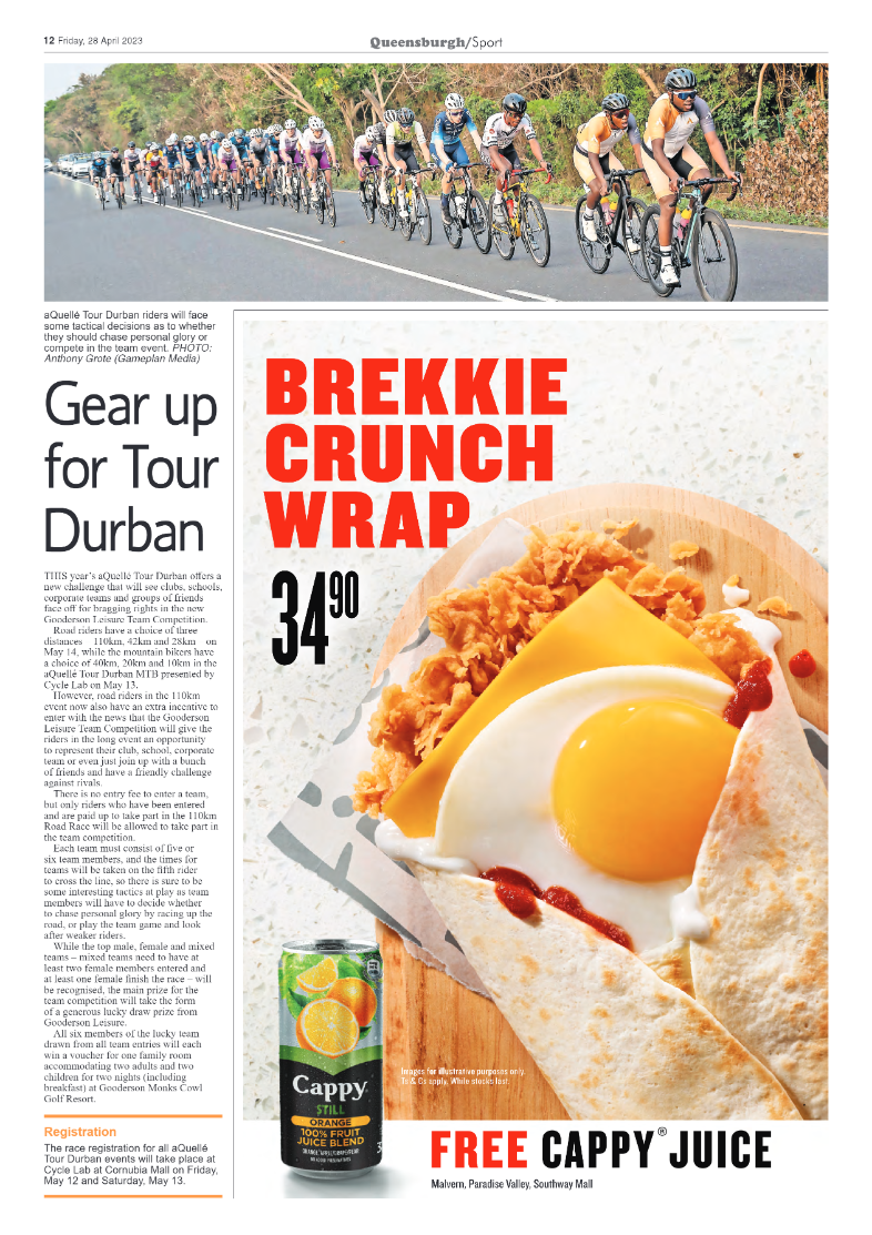 Queensburgh News 28 April 2023 page 12