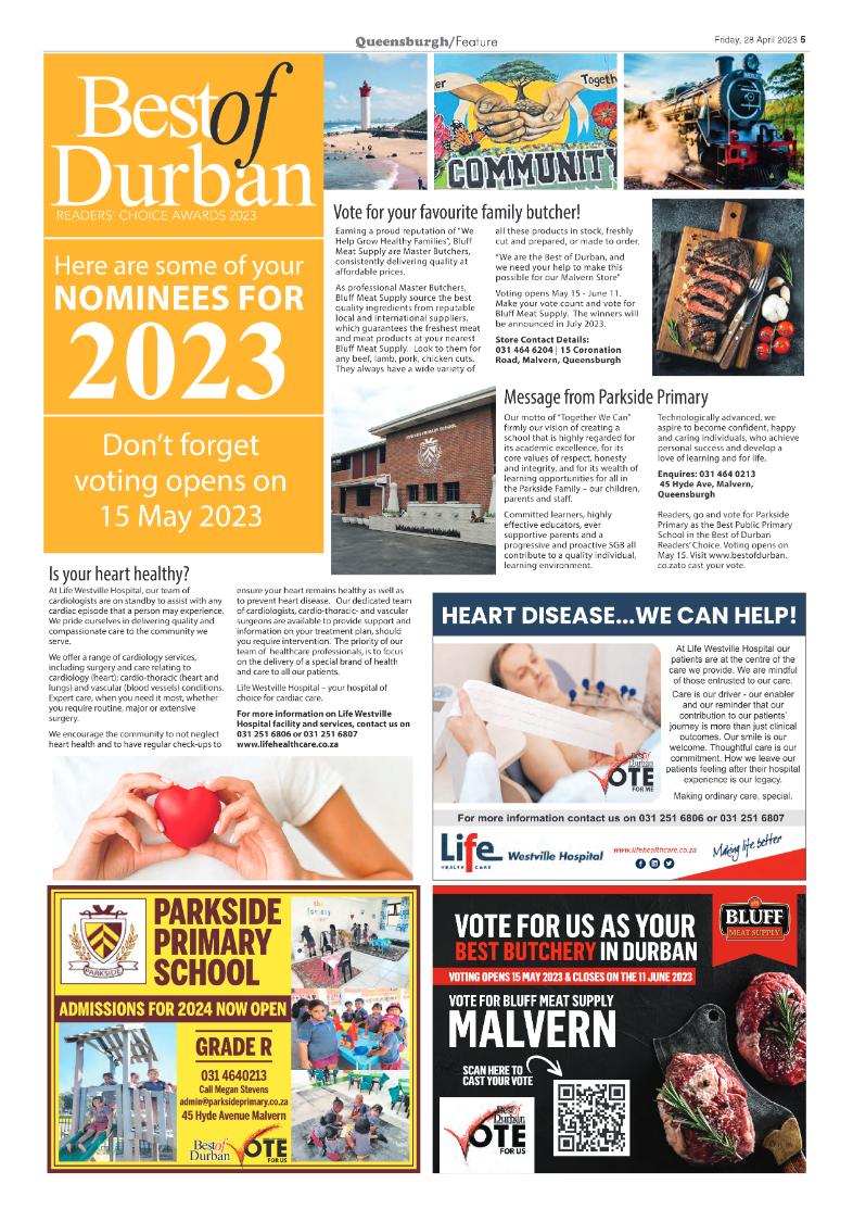 Queensburgh News 28 April 2023 page 5