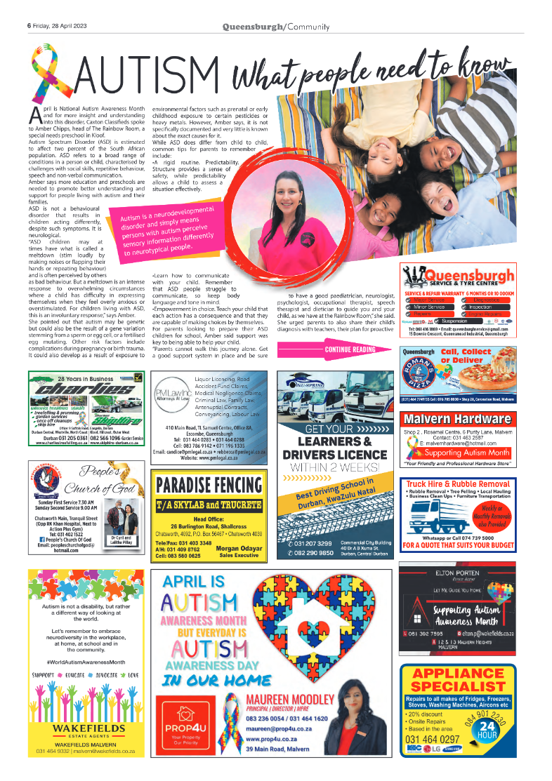 Queensburgh News 28 April 2023 page 6