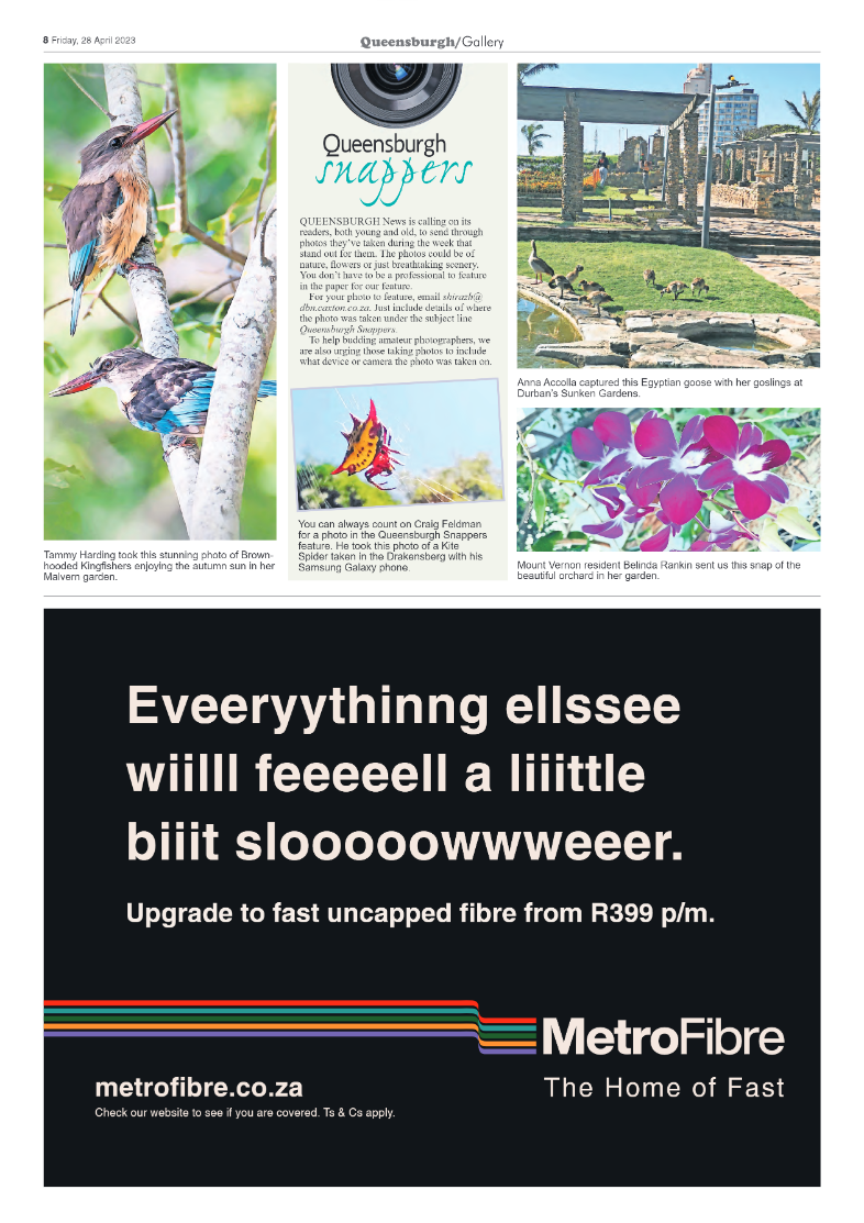 Queensburgh News 28 April 2023 page 8