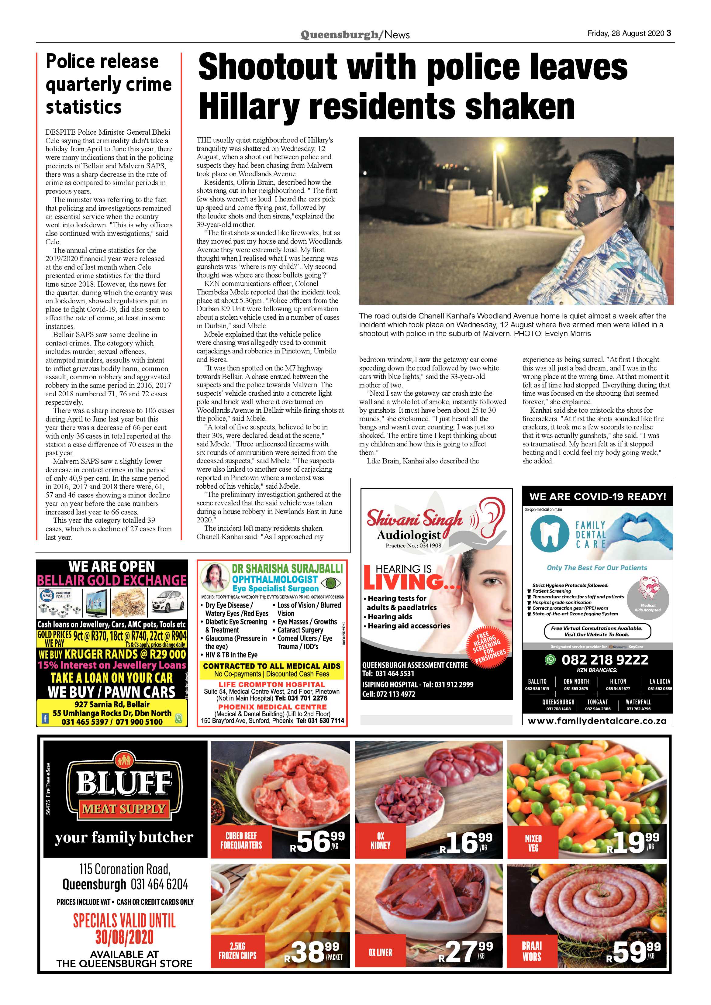 Queensburgh News 28 August 2020 page 3