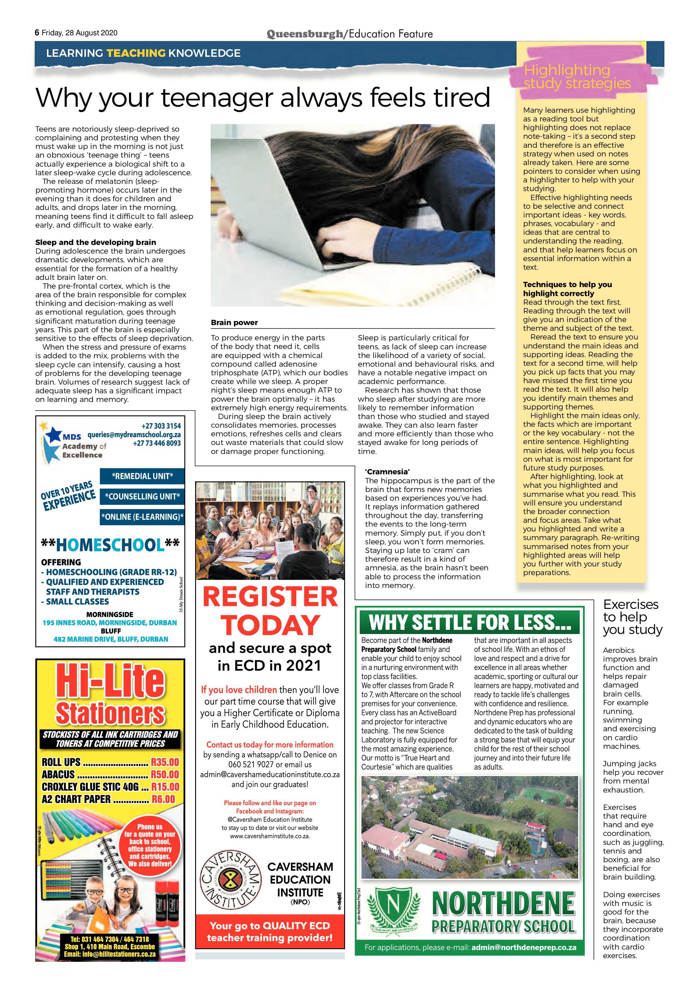 Queensburgh News 28 August 2020 page 6