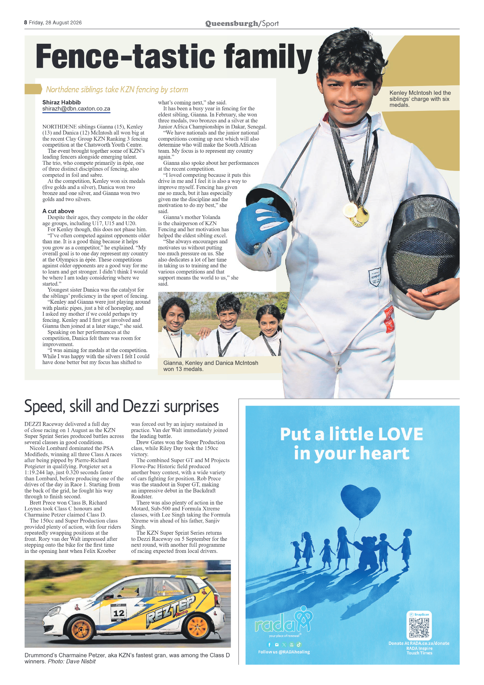 Queensburgh News 28 August 2026 page 8