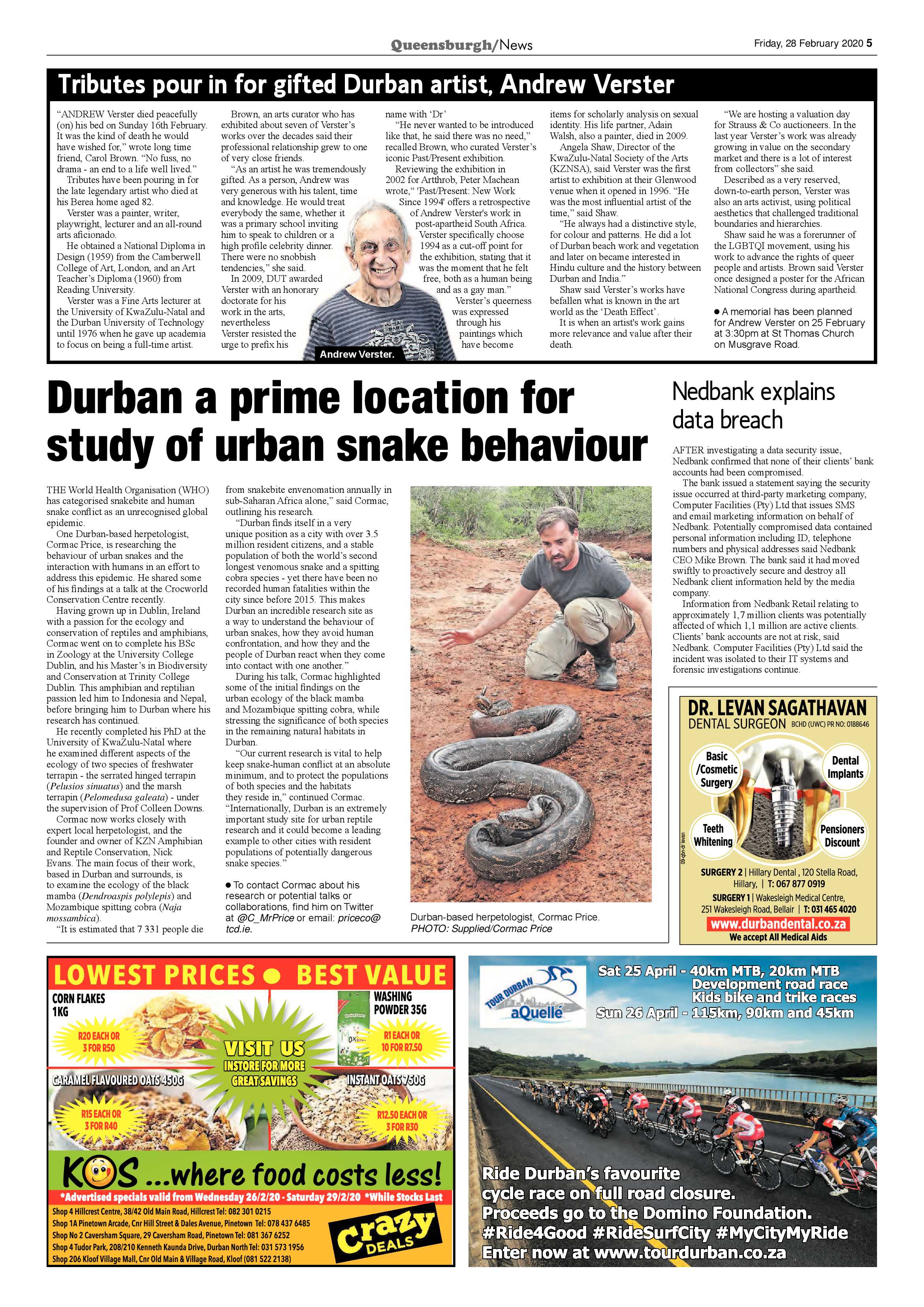 Queensburgh News 28 February 2020 page 5