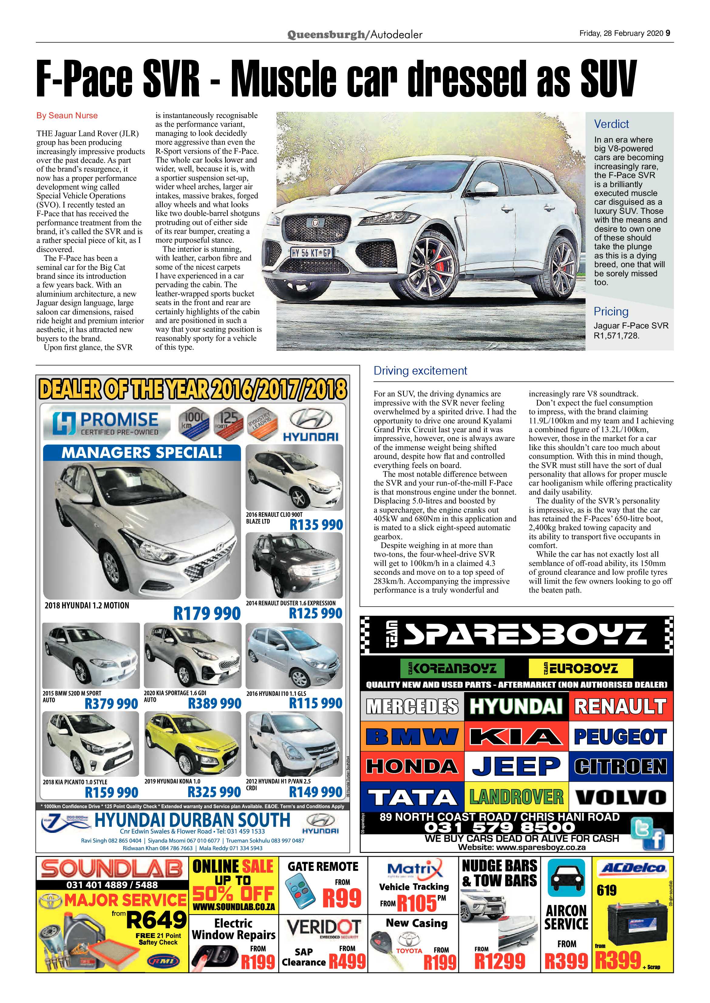 Queensburgh News 28 February 2020 page 9