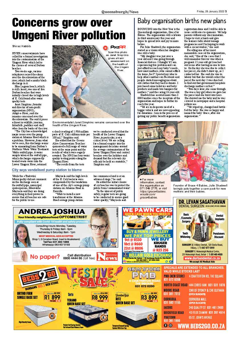Queensburgh News 28 January 2022 page 5
