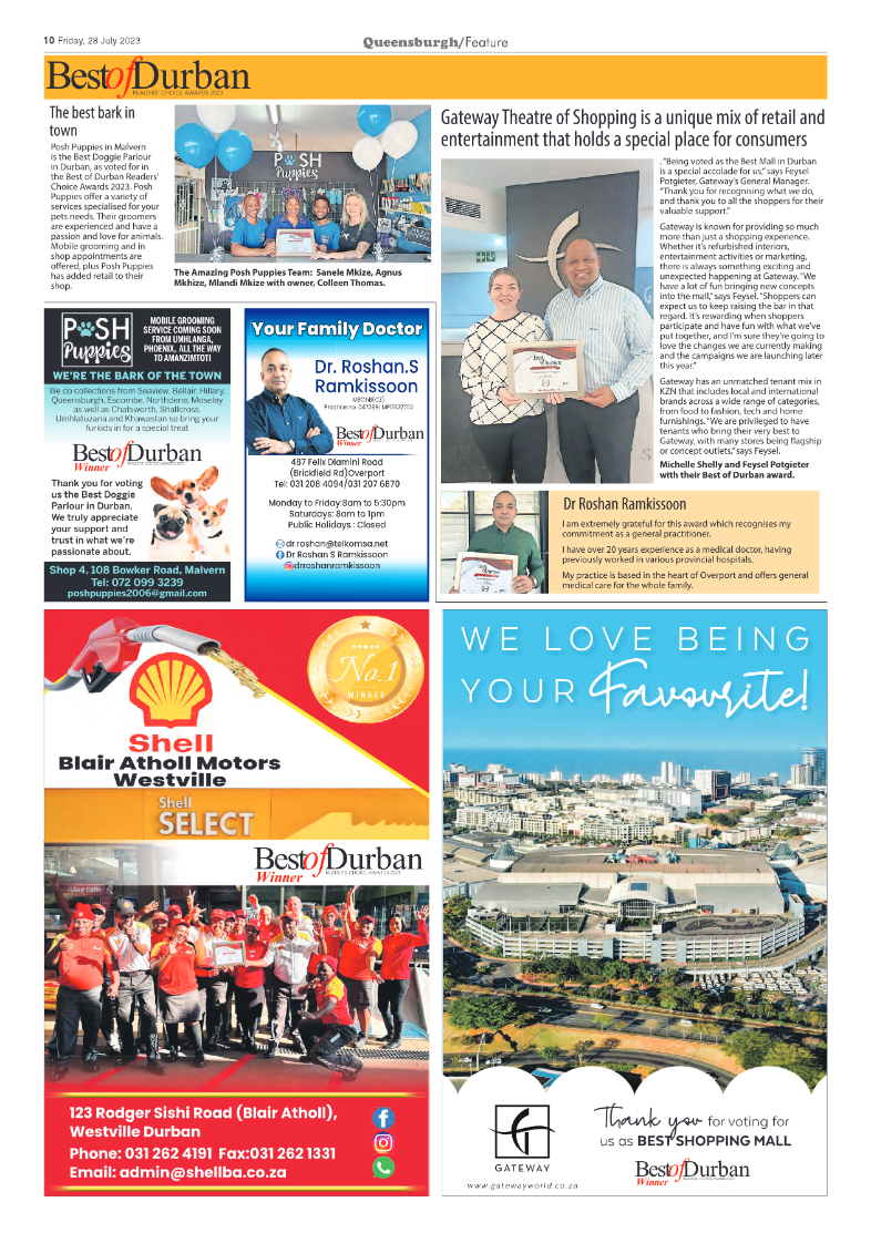 Queensburgh News 28 July 2023 page 10