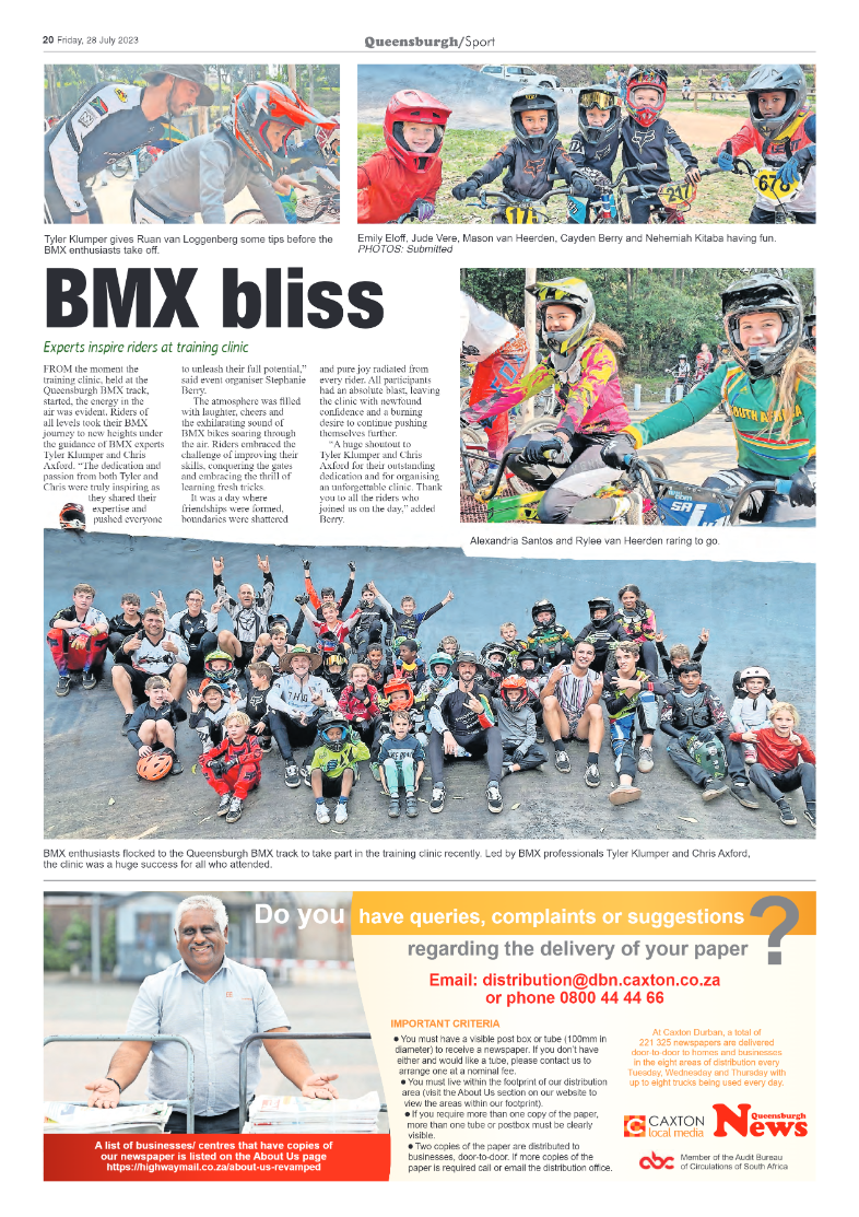 Queensburgh News 28 July 2023 page 20