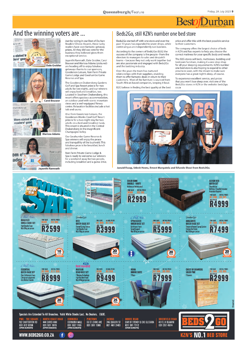 Queensburgh News 28 July 2023 page 9