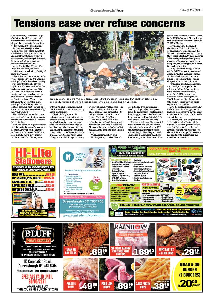 Queensburgh News 28 May 2021 page 3
