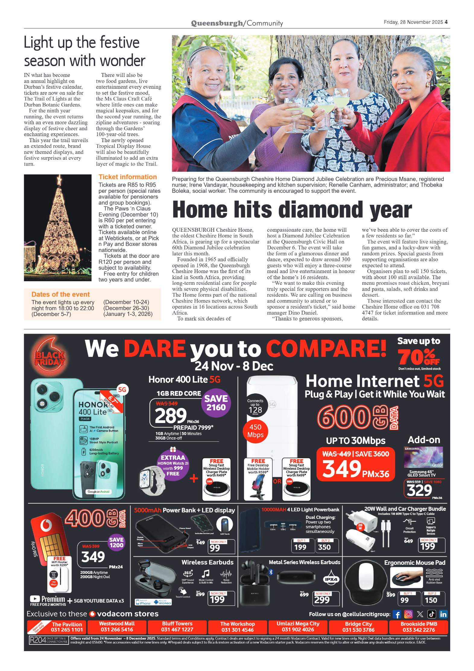 Queensburgh News 28 November 2025 page 4