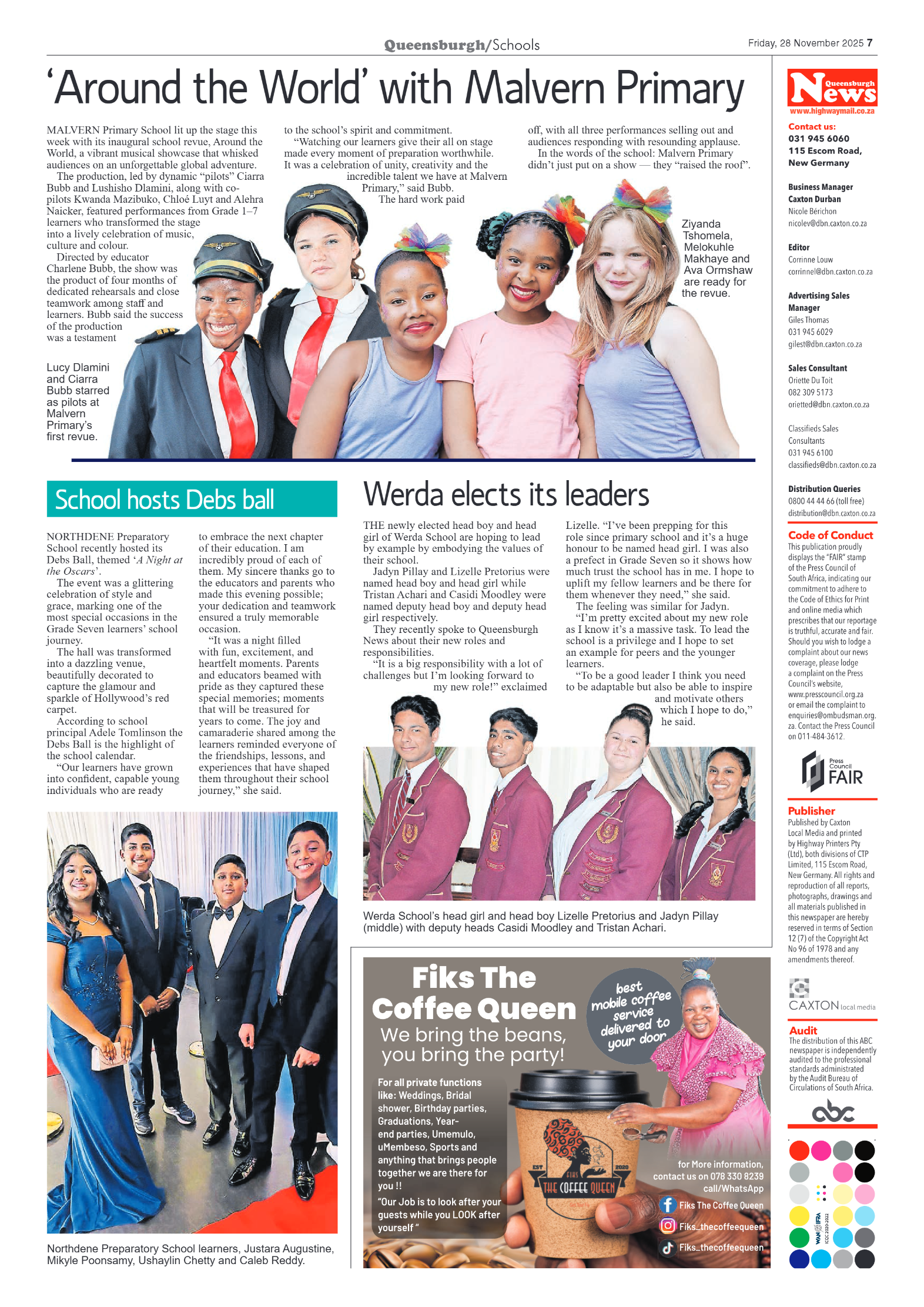 Queensburgh News 28 November 2025 page 7