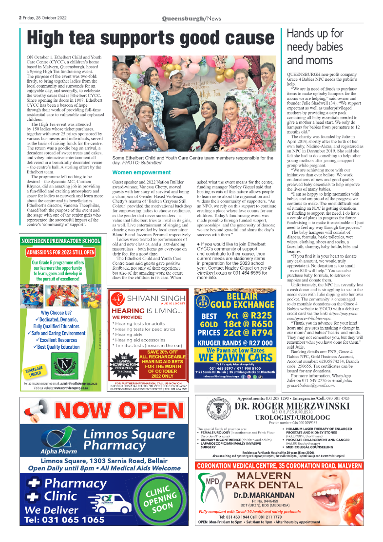 Queensburgh News 28 October 2022 page 2