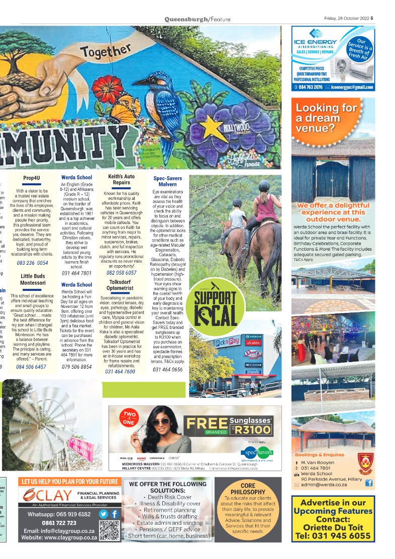 Queensburgh News 28 October 2022 page 5