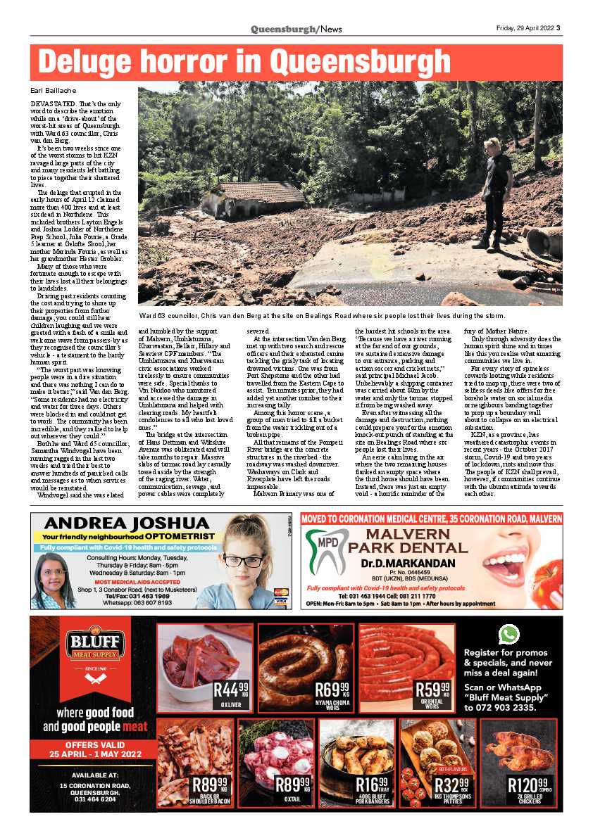 Queensburgh News 29 April 2022 page 3